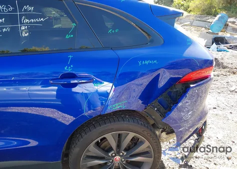 2018 Jaguar F-Pace 25T Prestige из США, поврежденный, VIN SADCK2FX8JA295033